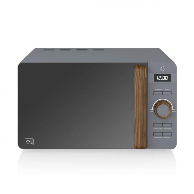 Swan 20L Nordic Digital Microwave 800W (Grey)