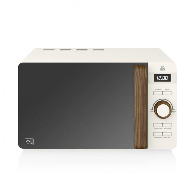 Swan 20L Nordic Digital Microwave 800W (White)