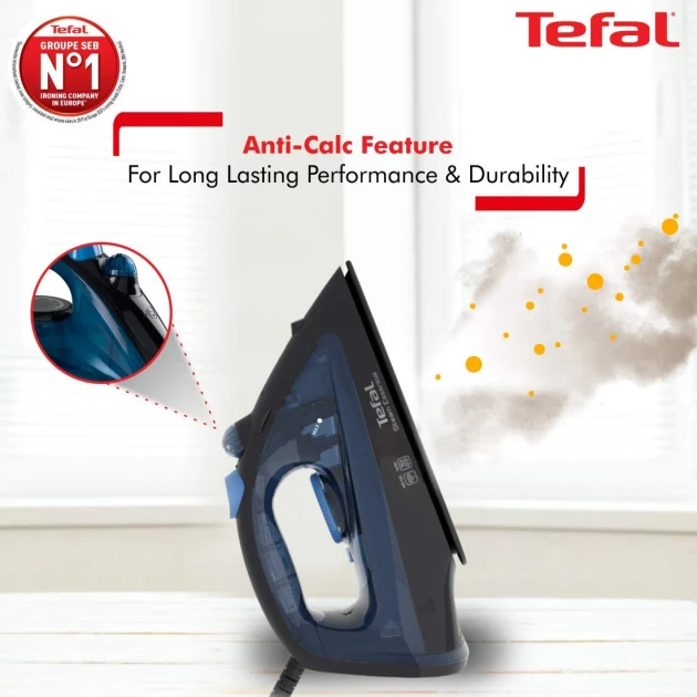 Tefal Steam Essential Steam Iron 1200W - (TF-SI-ESS-242)