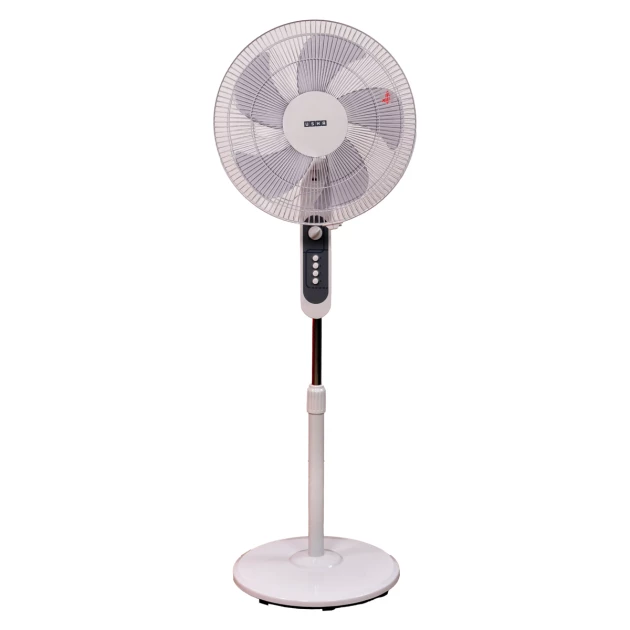 USHA Pedestal Fan Penta Cool Smart With Timer, 50W, 3 Speeds - FS40-13B