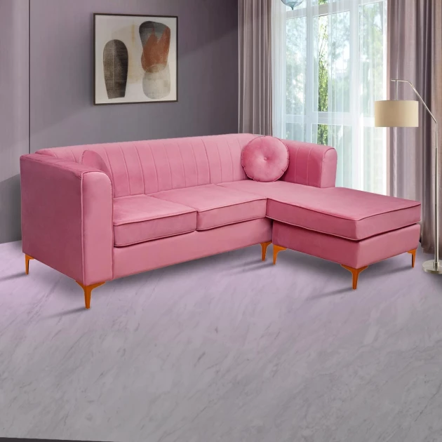 Brooklyn Sofa (Pink) - WF-BROOKLYN-PI-S