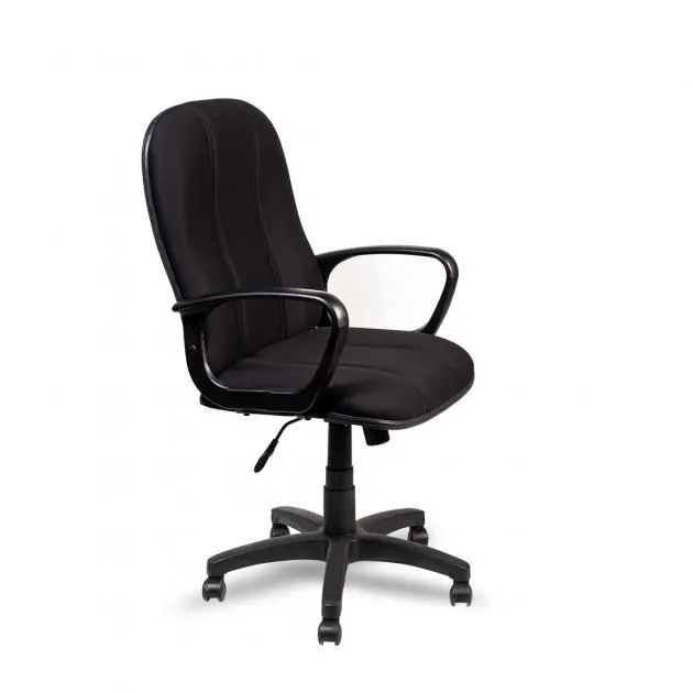 Fabric Mid Back Chair M003-BL-S - Black