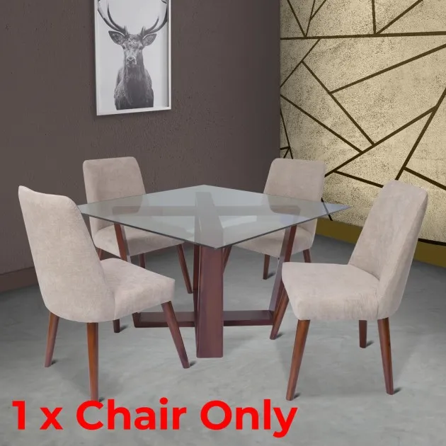 Evoke Dining Chair 02 - Chair Only (Beige) - WF-EVOKE-02-CHR-S