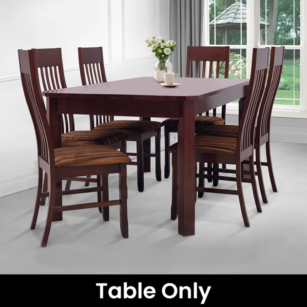 Harper Dining Room Suit - 6 Seater Table Only