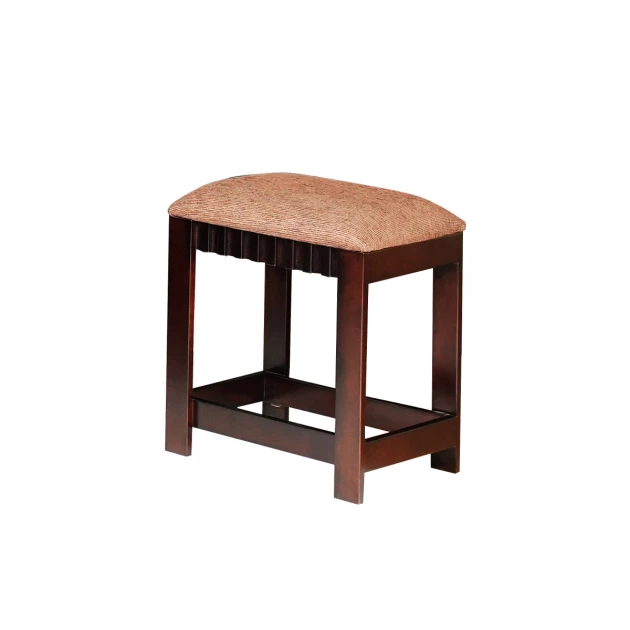 Oxford Dressing Stool - Dark Maroon (WF-OXFORD-ST-S)