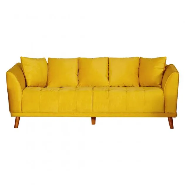 Triton Sofa Three Seater (Yellow) (WF-TRITON-07-3S-S)