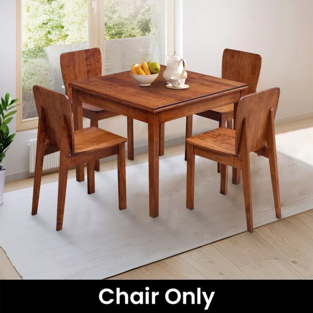 VEGO Dining Set - Chair Only (Brown) - WF-VEGO-CHR-S