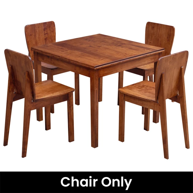 VEGO Dining Set - Chair Only (Brown) - WF-VEGO-CHR-S