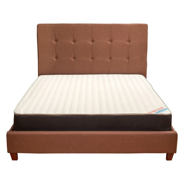 Windsor Queen Size Bed - Brown (WF-WNDSR-BDQ-BR-S)