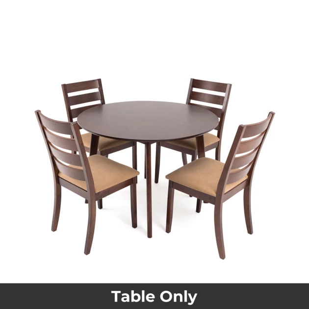 Amber Dining Table - 4 Seater - Table Only (Expresso) - WFI-AMBER-TBL-S