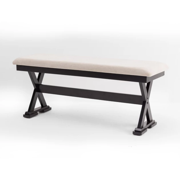 Marcy Dining Bench - 6 Seater - Bench Only (Black) - WFI-MARCY-BENCH-S