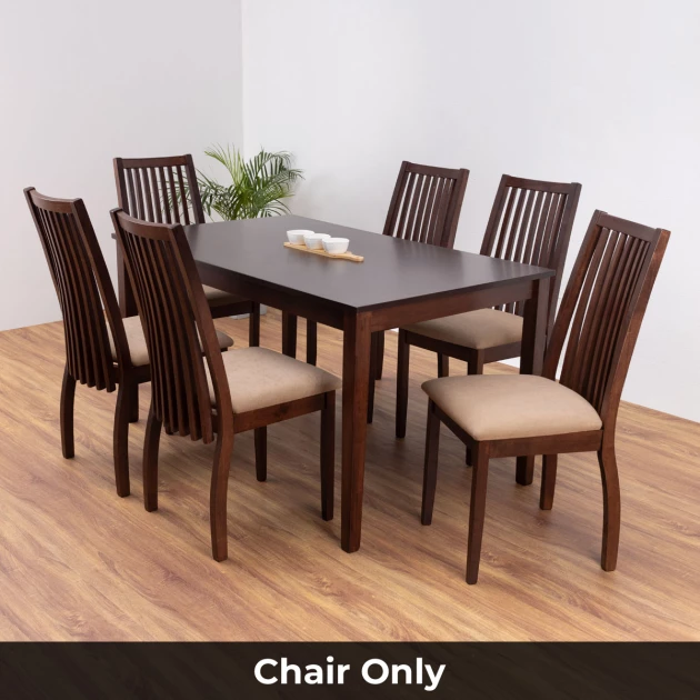 Michu Dining Chair - 6 Seater - Chair Only (Expresso) - WFI-MICHU-CHR-S