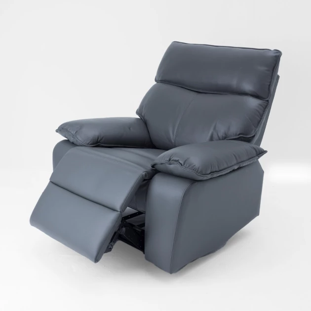 Willow Electric Recliner 3+1+1 Sofa (4ER) (Dark Grey) - WFI-WILLOW-DGR-S