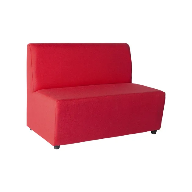 Box Type Double Lobby Chair - WFL-LBC02-RD-S (Red)