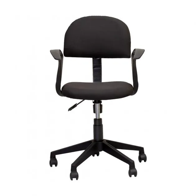 Typist Chair With Arm - Black (NOC-T009-BL-S)