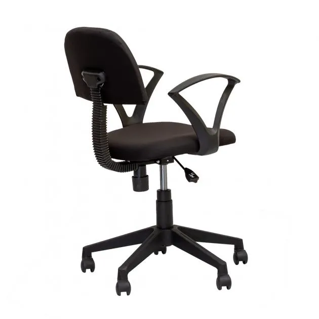 Typist Chair With Arm - Black (NOC-T009-BL-S)