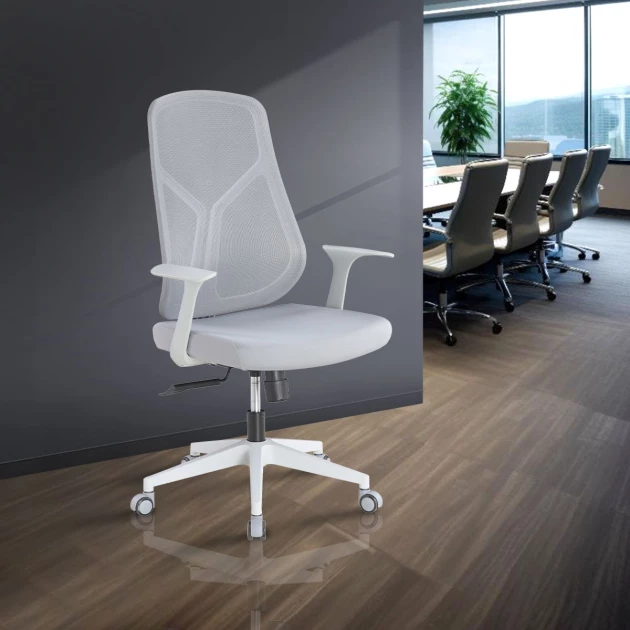 Mesh Mid Back Chair M004-GR-S - Grey