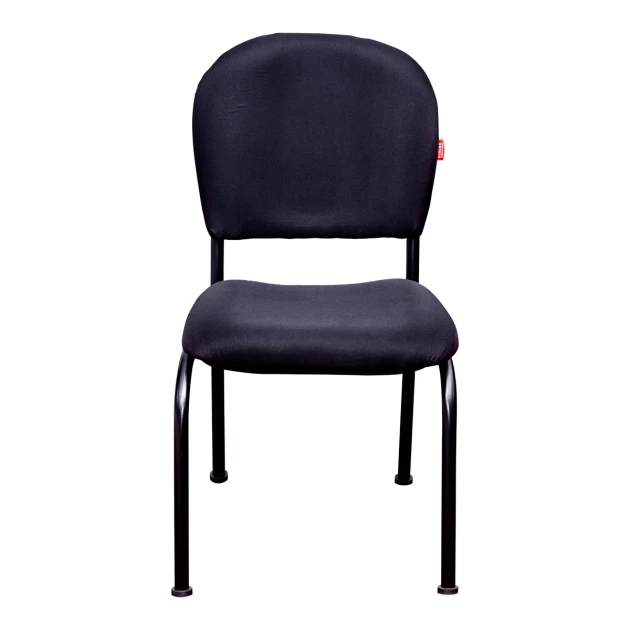 Fabric Visitor Chair Without Arms - Black (WFL-SOC-V010-BL-S)