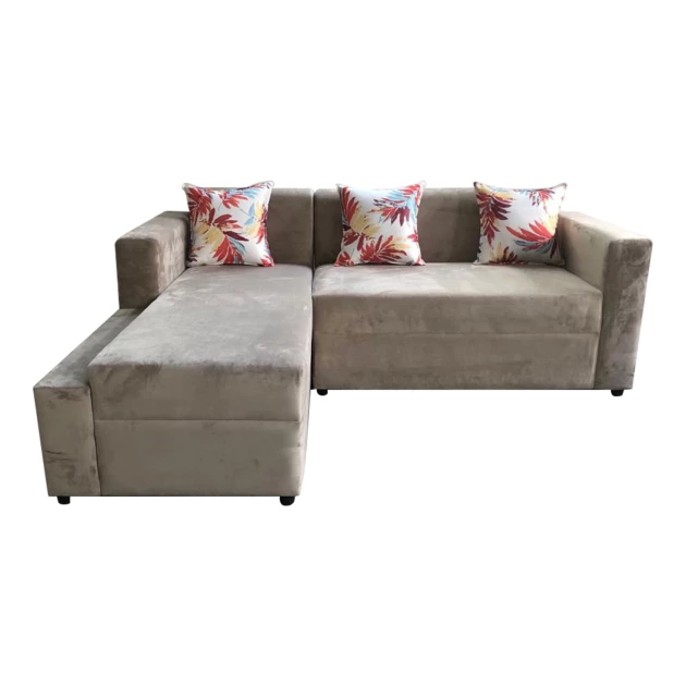 Sydney L Shape Sofa (Beige) - WFL-SYDNEY-BG-S