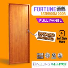 ALUMEX Fortune Full Aluminium Panel Bathroom Door Without Mullion - Left Opening (ALU-FOR001WF003L)