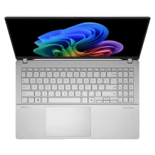 ASUS Vivobook S 15 OLED (AI, Copilot+PC) S5507QA-MA100WS - Snapdragon X Plus X1P 3.4GHz, 16GB RAM, 1TB SSD, Cool Silver