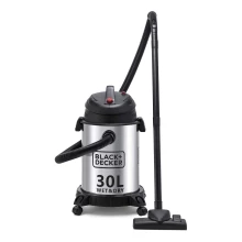 BLACK+DECKER Wet & Dry Drum Vacuum Cleaner WV1450-B5 - 30L, 1400W 