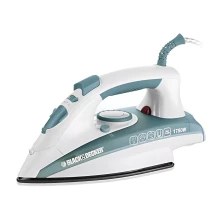 BLACK+DECKER Steam Iron X1600-B5 With Non-Stick Soleplate, 1750W