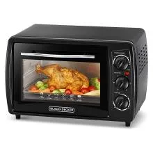 BLACK+DECKER 19 Litre Double Glass Multifunction Toaster Oven With Rotisserie (TRO19RDG-B5)
