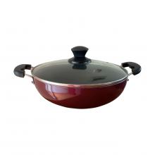 Bristo Cooking Pan 24cm With Glass Lid (BR-COOKPAN24)