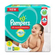 Pampers Pants Small 56 Pants (4-8 KG) - FMCG-PPS56