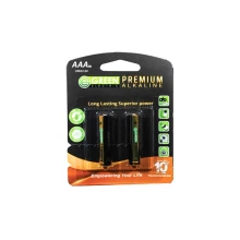 Green Premium Alkaline Battery LR3 AAA 2b - GE-GESALKBMT004