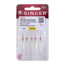Singer Woven (2020) Sewing Machine Needles, Size 110/18