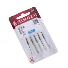 Singer Ball Point (2045) Sewing Machine Needles, Size 90/14