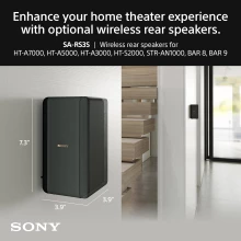 Sony HT-A3000 Soundbar With RS3S Speakers And SW3 Subwoofer