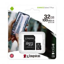 Kingston Canvas Select Plus microSD Card 32GB Class 10 UHS-I