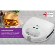 Kenwood 2 In 1 Sandwich Maker - SMP01