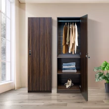 Billy Wardrobe - Walnut - Single Door (LF-BILLY-1DW-WN-S)