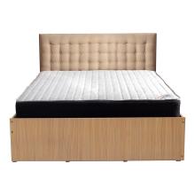 Imperial Queen Size Bed - LF-IMP-BDQ-SHW-S (Sahara Walnut)