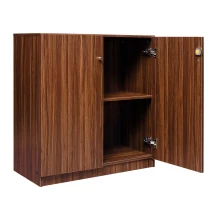 Office Cupboard - Small - Walnut Color (LLF-OFI-OC-001-WN-S)