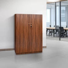 Office Cupboard - Medium - Walnut Color (LF-OFI-OC-002-WN-S)