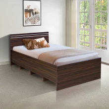 Rover Single Bed - Walnut - 75"x36" (LF-ROVER-75X36-WN-S)