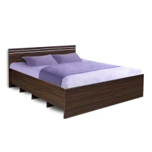 Rover Double Bed - Walnut - 75"x48" (LF-ROVER-75X48-WN-S)