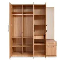 Ruby Wardrobe - Sahara Walnut (LF-RUBY-3WD-SHW-S)