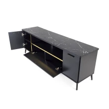 Denver TV Stand - Black (LFI-DENVER-TVS-BL-S)