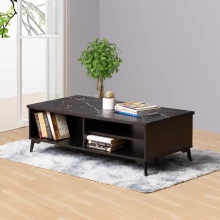 Jasper Center Table - Black (LFI-JASPER-CT-BL-S)