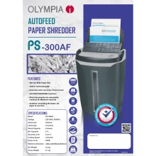 OLYMPIA PS300AF Paper Shredder