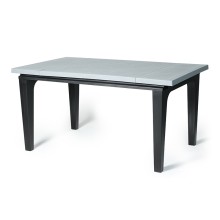 Plastic Table - 6 Seater - Black (PF-6TBL-BL-S)