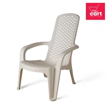 Breez Plastic Chair - Off White Color (PF-BREEZ-OW-S)