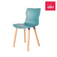 Duo Wood Chair - Pepper-Mint Color (PF-DUO-WOOD-PM-S)