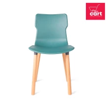 Duo Wood Chair - Pepper-Mint Color (PF-DUO-WOOD-PM-S)